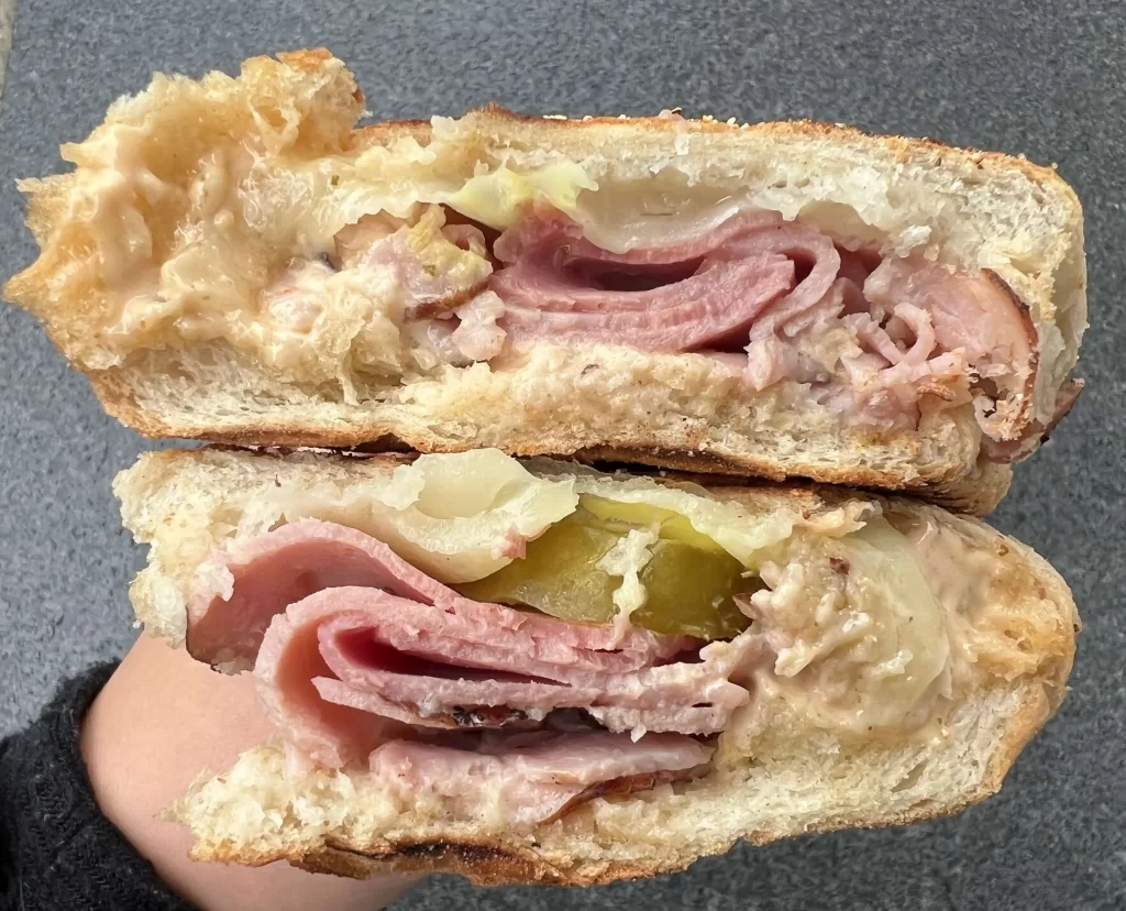 Big papi sandwich from Blunch in Boston's South End