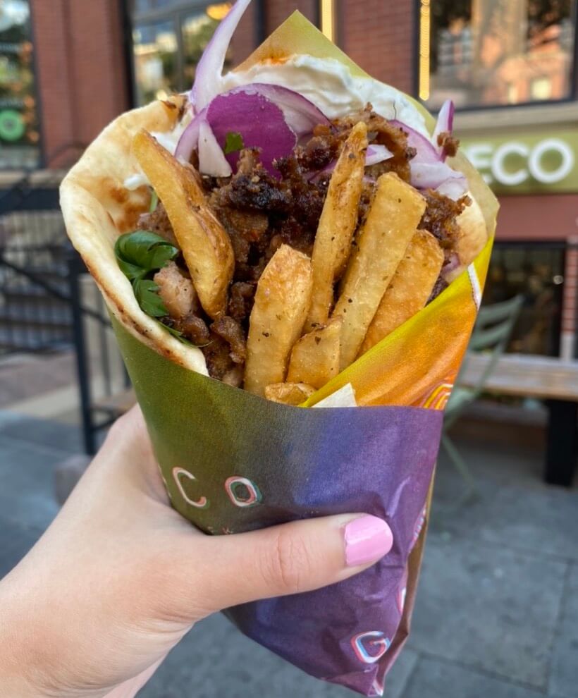 Gyro from Greco in Boston