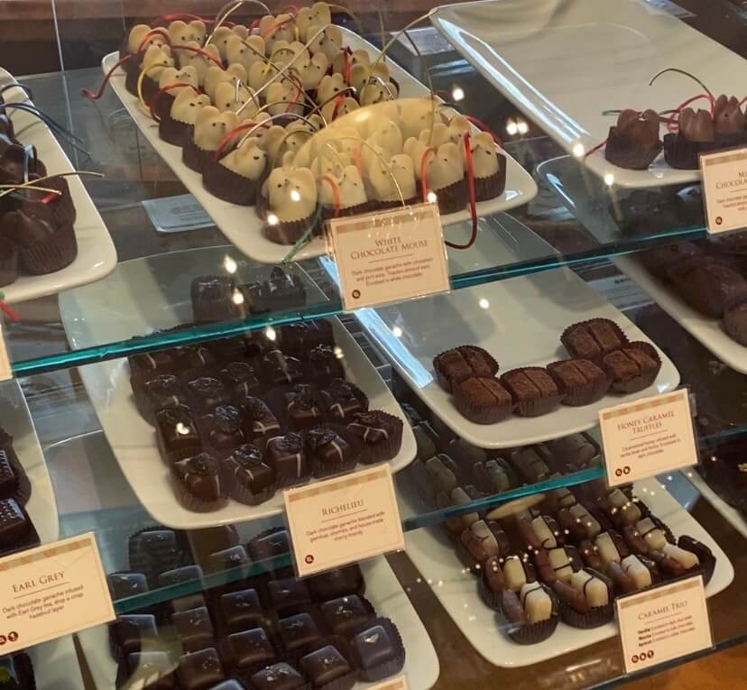 Chocolate desserts in Boston from LA Burdick