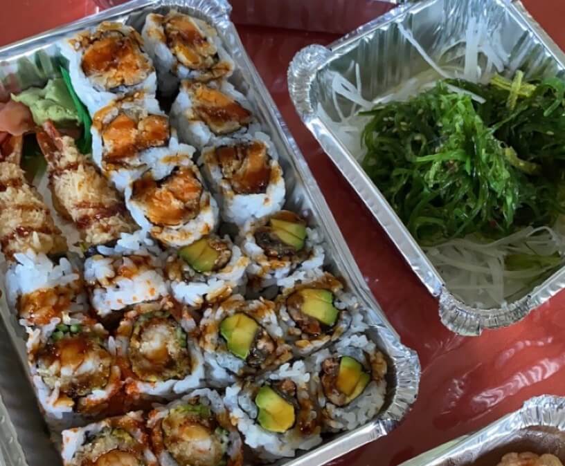 sushi from avana sushi, a Japanese Restaurant in Boston