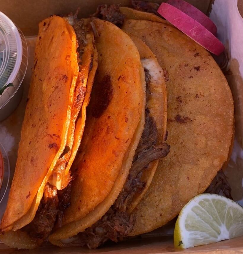 Birria Tacos from Taqueria Jalisco 
