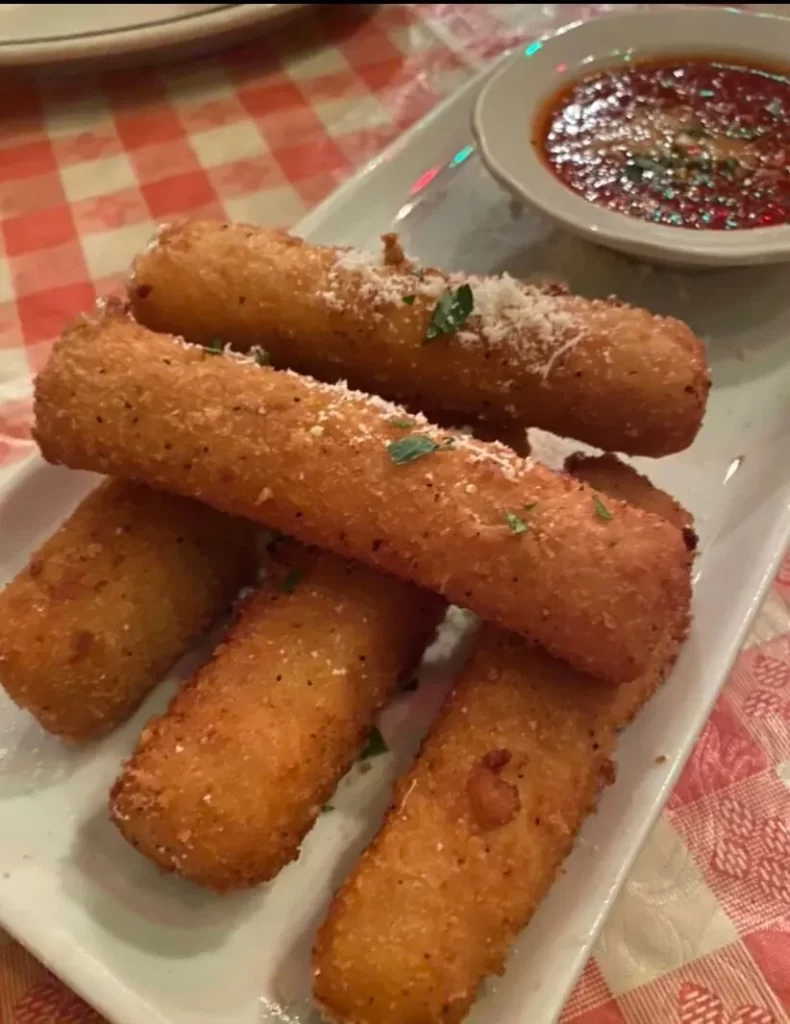 Mozzerella Sticks from Tony and Elaine's in Boston's Little Italy