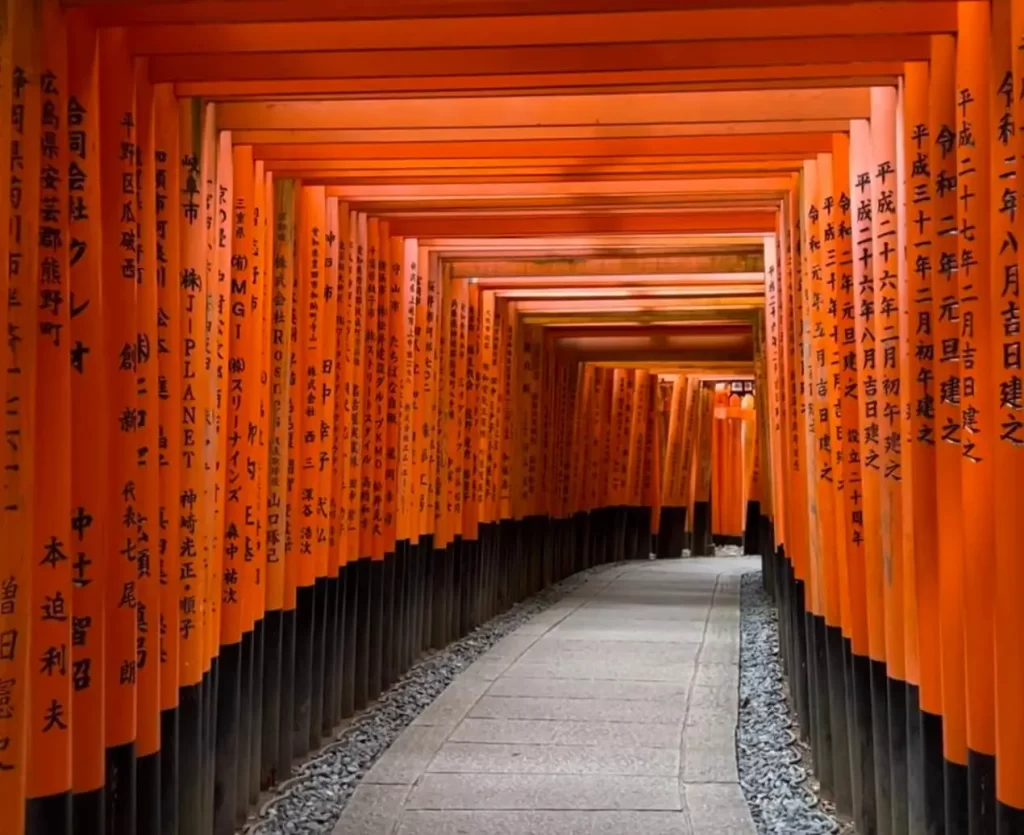 Fushimi Gates in Kyoto