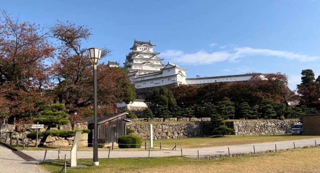 Himeji Castle in Himeji in Japan