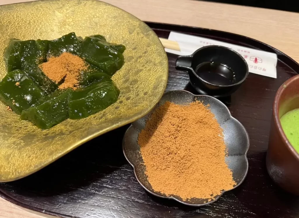 Matcha Warabimochi 