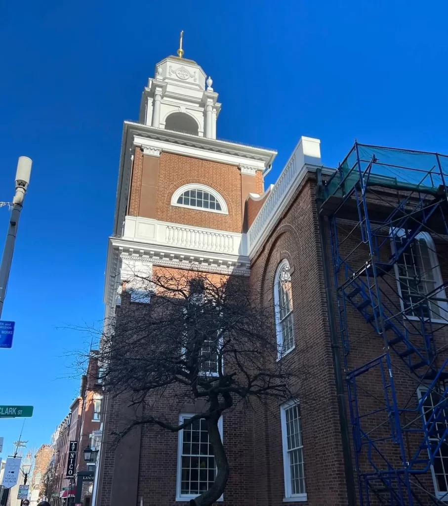 Old North Church in Little Italy in Boston