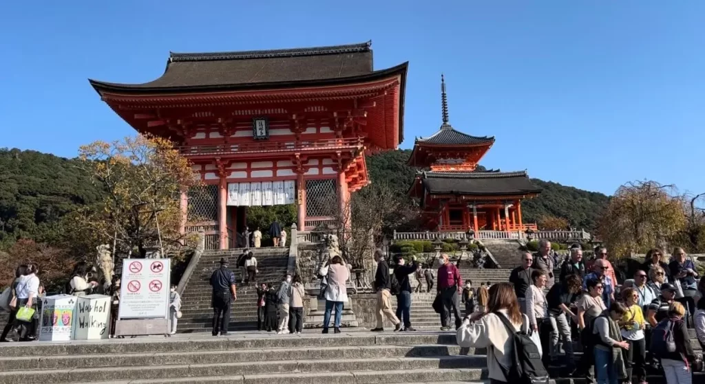 Kiyomizu-Dera temple in Kyoto
