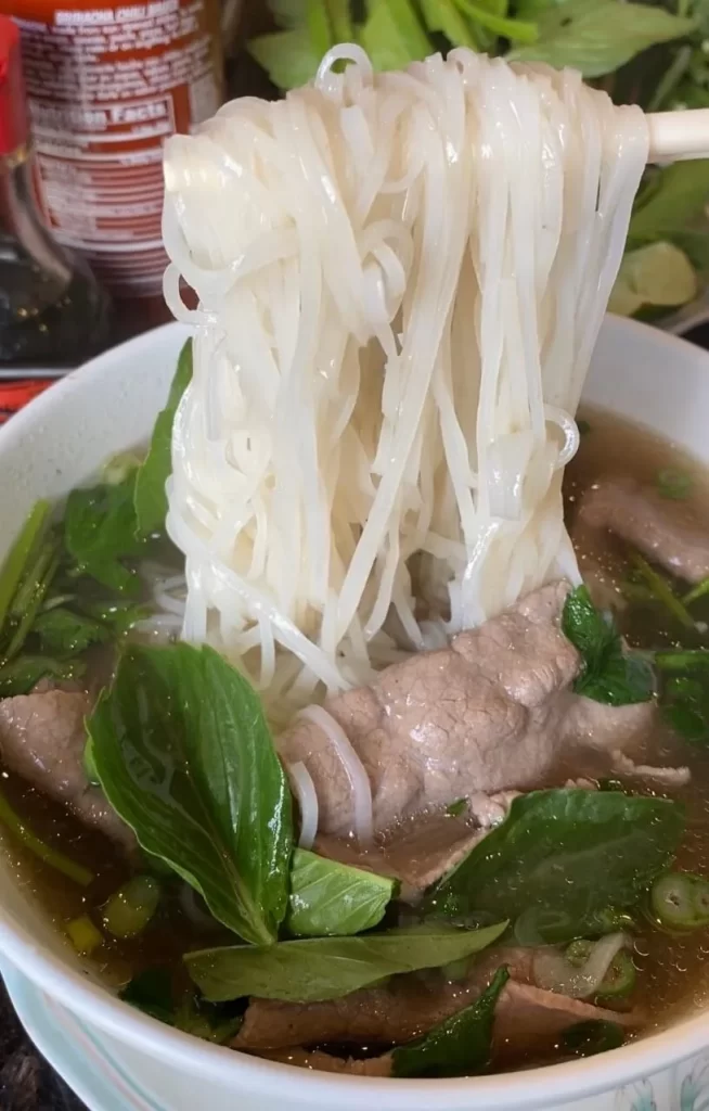 Pho tai from Pho le in Boston's Dorchester neighborhood