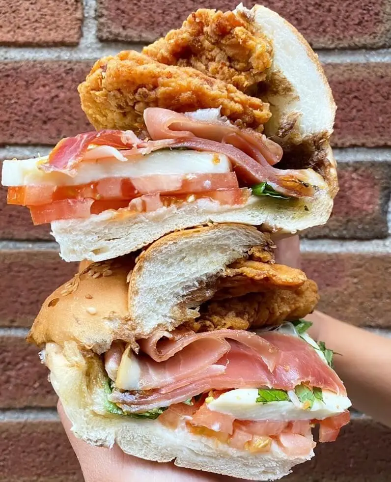 Sandwich from Pauli's, one of the best foodie Boston restaurants