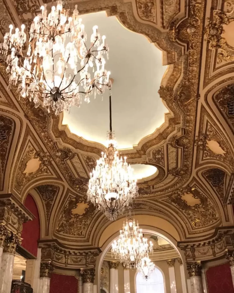 The inside of the Citizens Bank opera house in Boston's Theater District