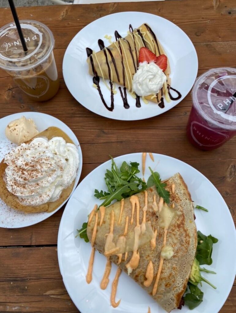 Crepes from Cafe Phinista