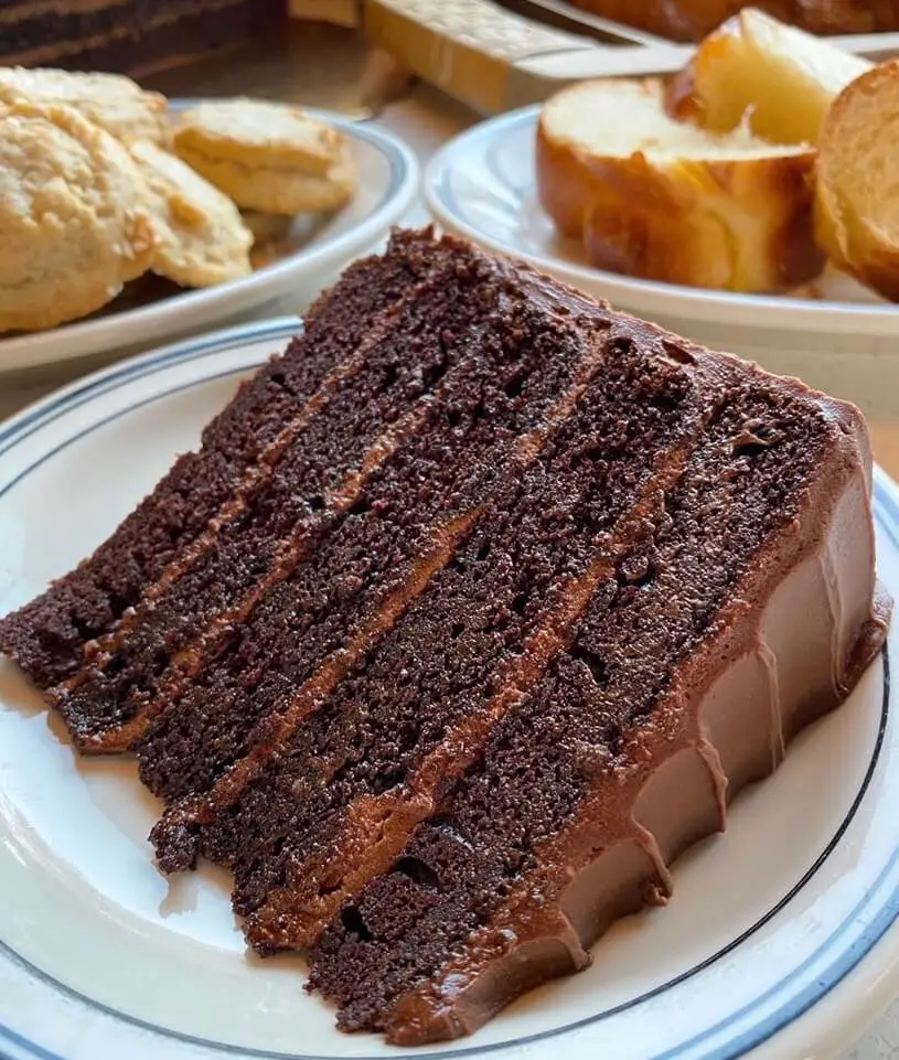 Chocolate cake from Boston's best bakery