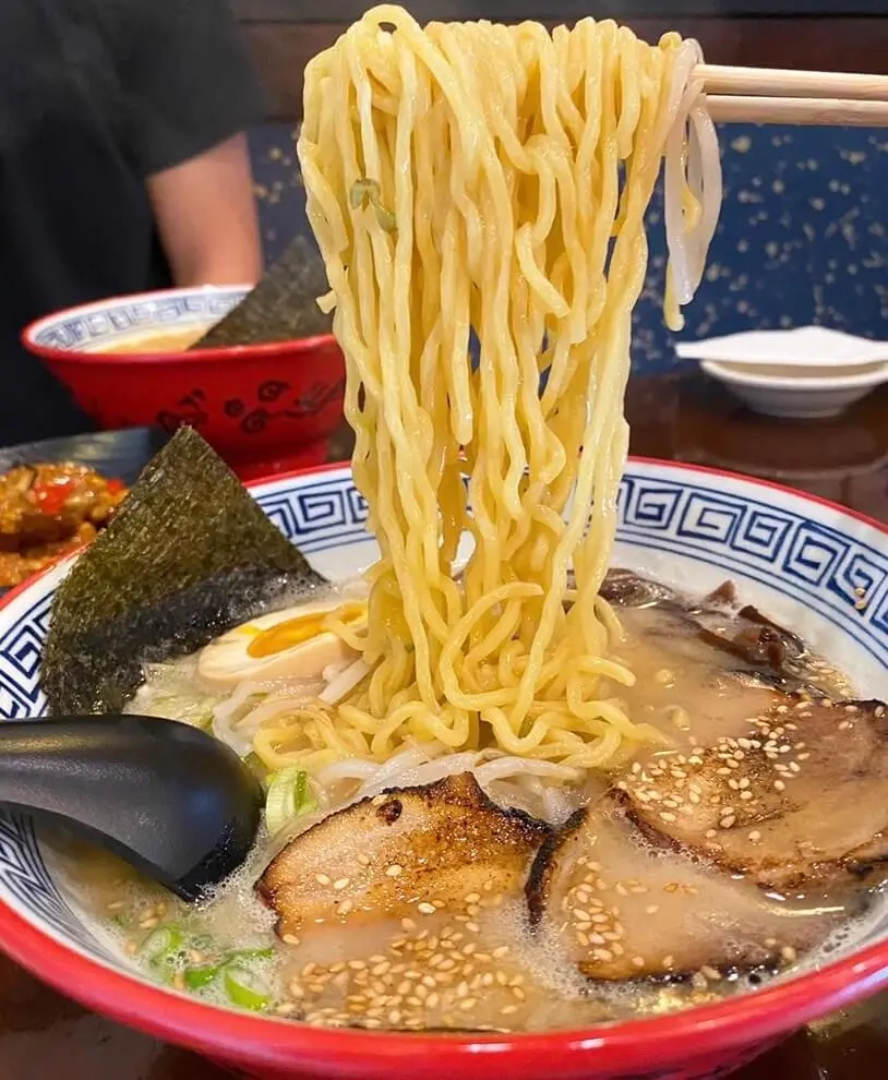 Noodle pull at the best ramen in Boston guide
