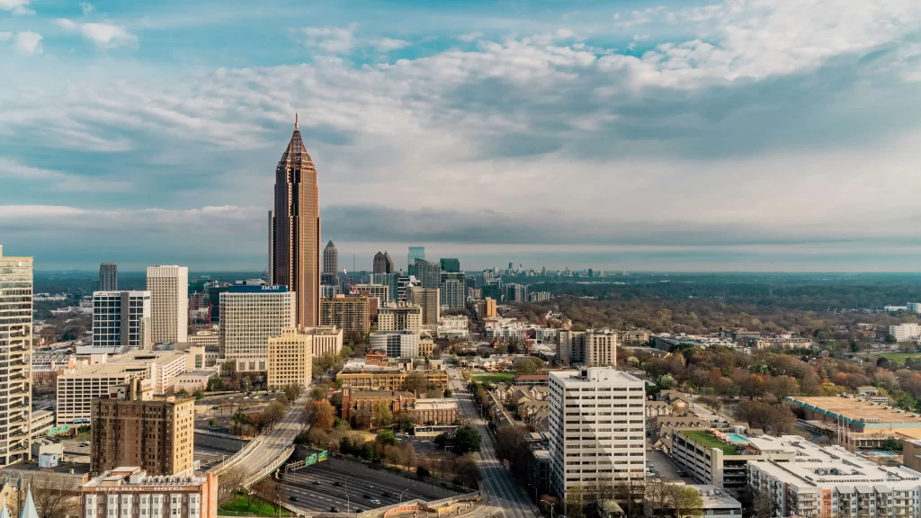 Atlanta skyline for a weekend in Atlanta guide