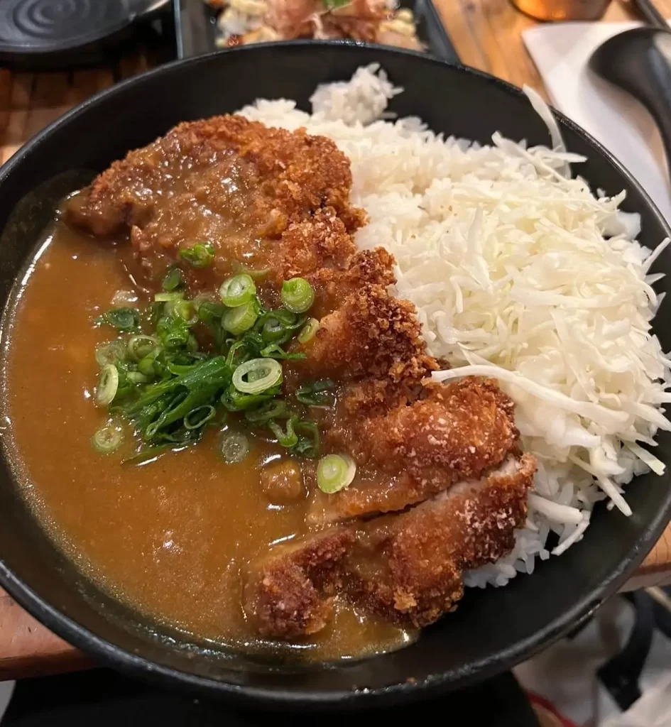 chicken katsu curry from soup shack