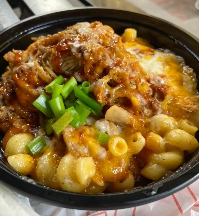 Voodoo mac and cheese, perfect for a weekend in Atlanta
