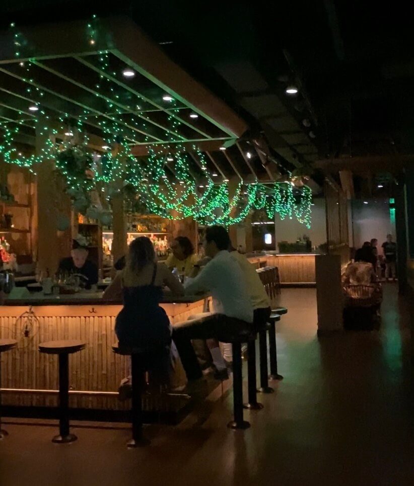 Inside of a bar in Boston