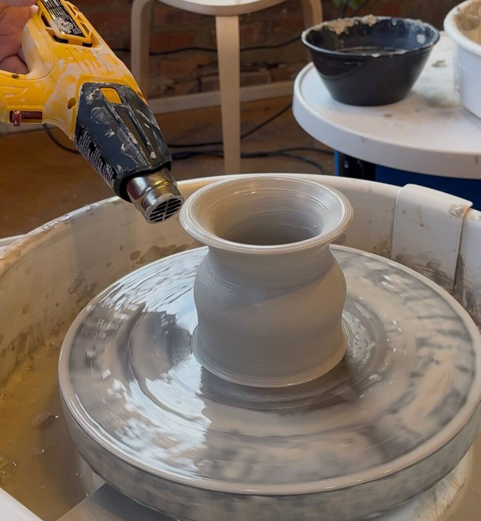 Pottery throwing in Boston's Back Bay at Pottery Studio 1