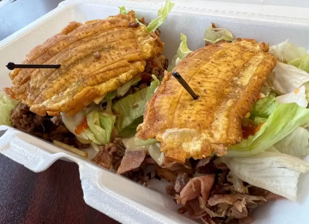 tripleta sandwich from Mana escondido, a best cheap eats Boston