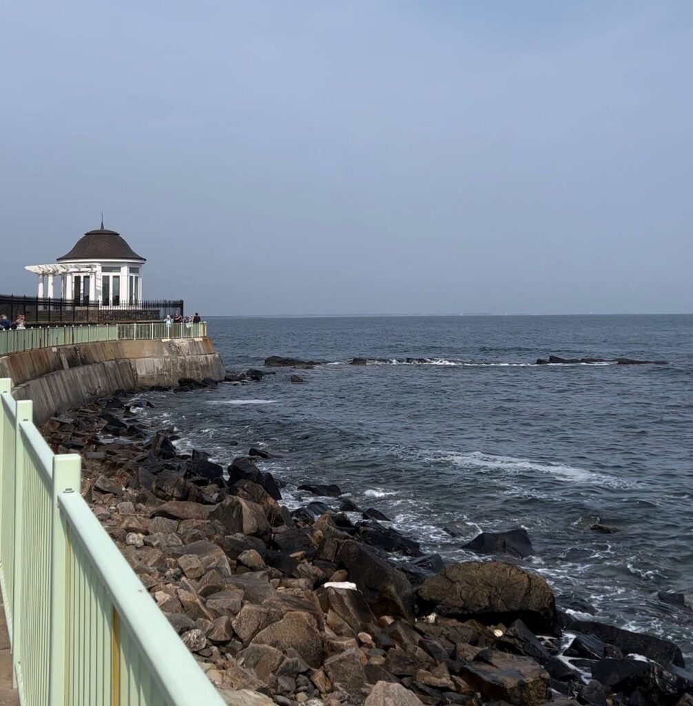 Cliff Walk in Newport, Rhode Island, one of the best day trips from Boston
