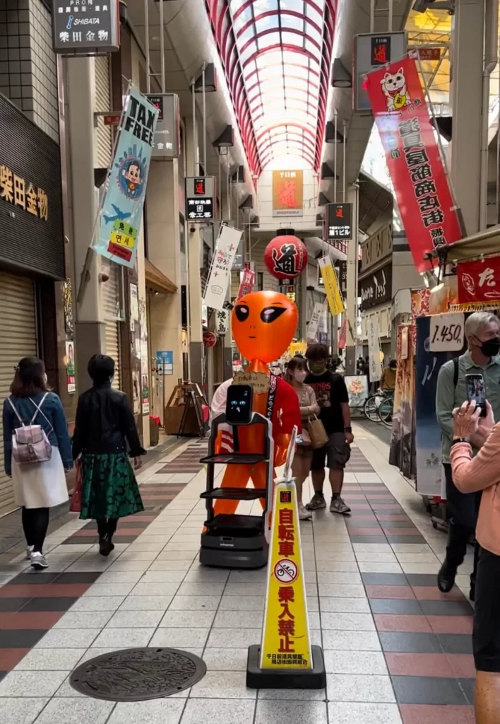 Shinsaibashi-Suji shopping arcade, a part of any Osaka itinerary