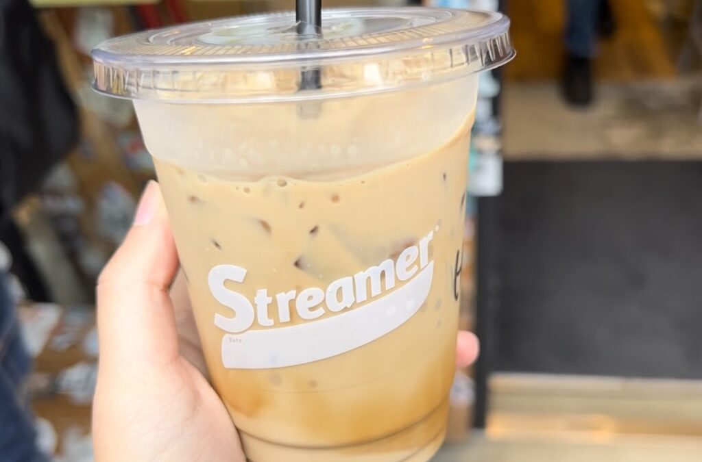 Streamer coffee in Osaka
