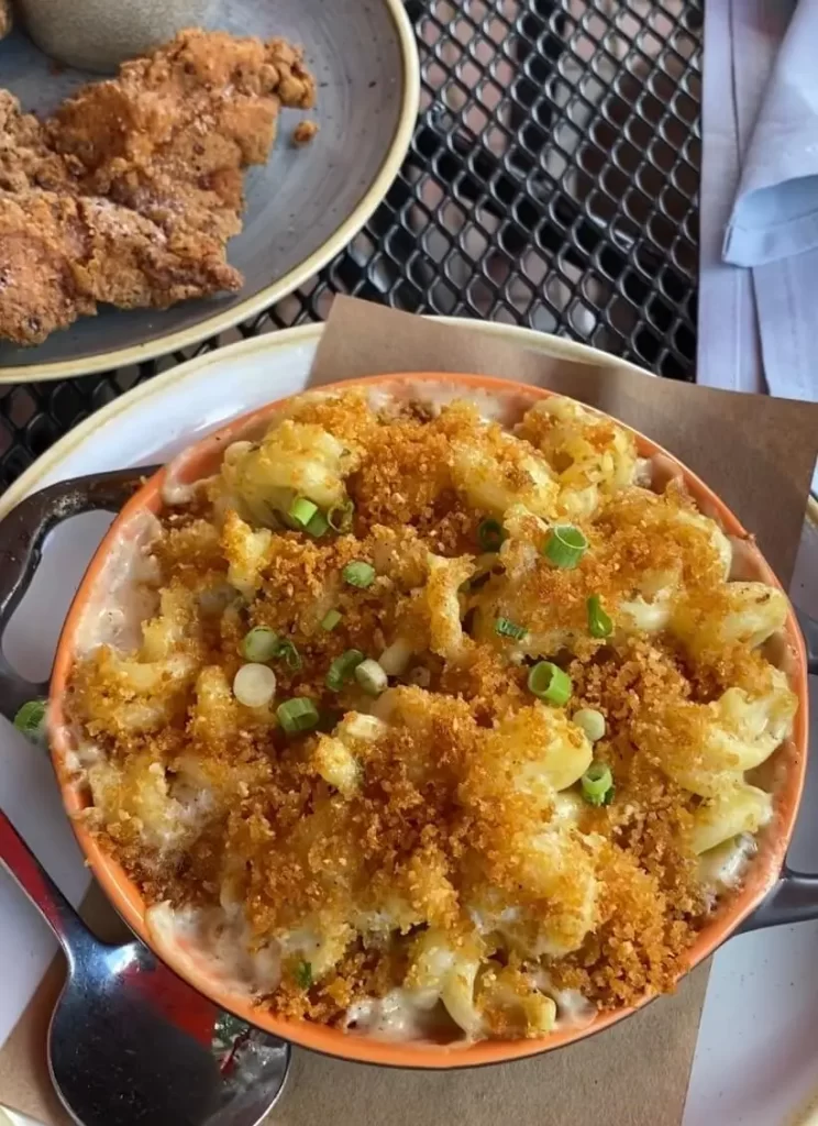 Mac and Cheese from Buttermilk and Bourbon, perfect for Boston southern food