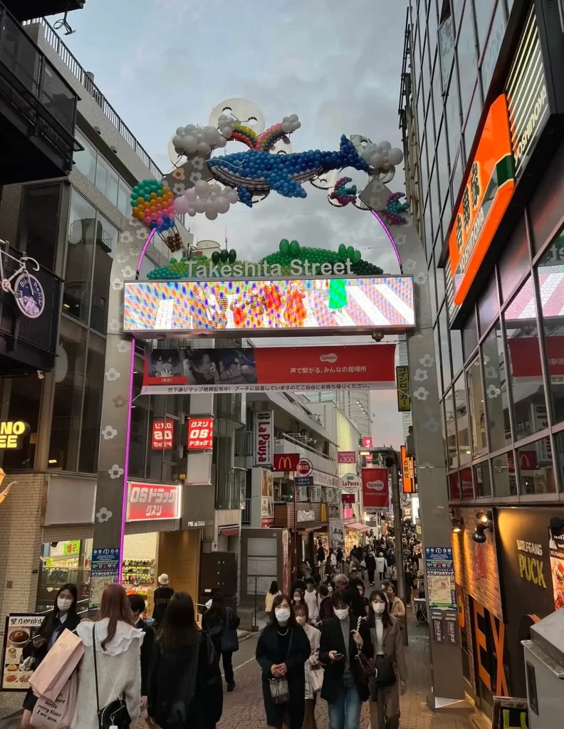 Harajuku, a must do activity for a Tokyo itinerary