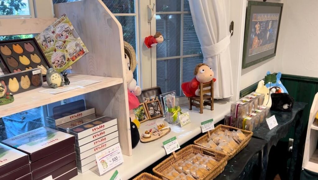 Inside of the totoro bakery, a must try activity on your tokyo itinerary