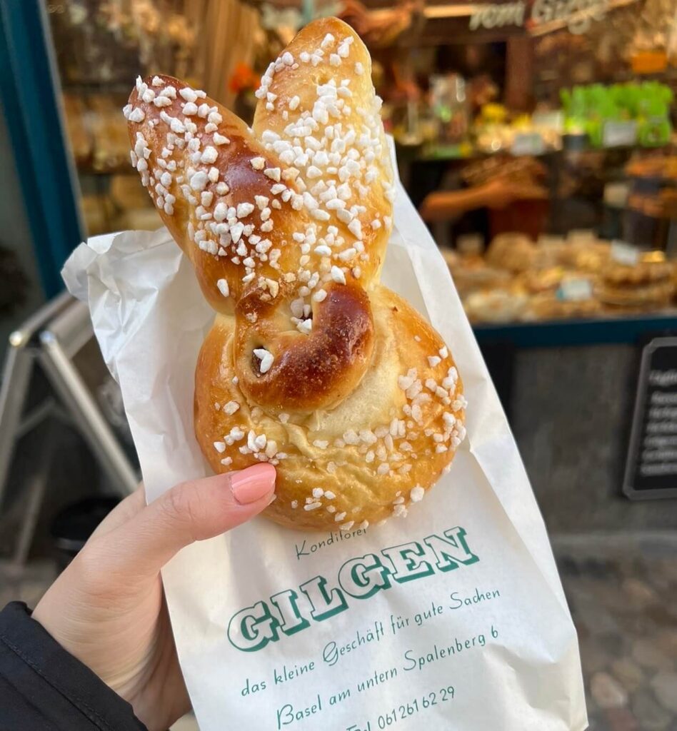 pastry from gilgen, a swiss bakery