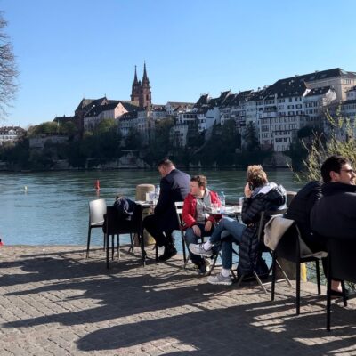 Rhine river, one of the best things to do in basel switzerland.