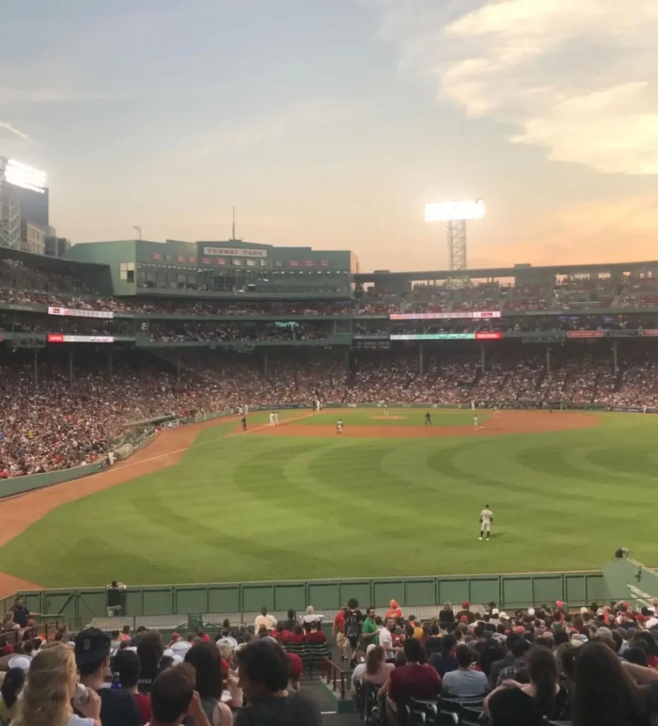 Fenway park, a fun boston things to do for young adults