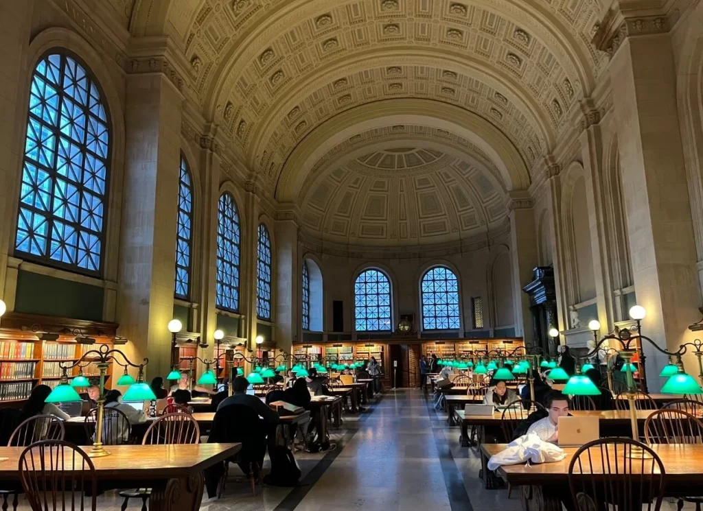 The Boston public library