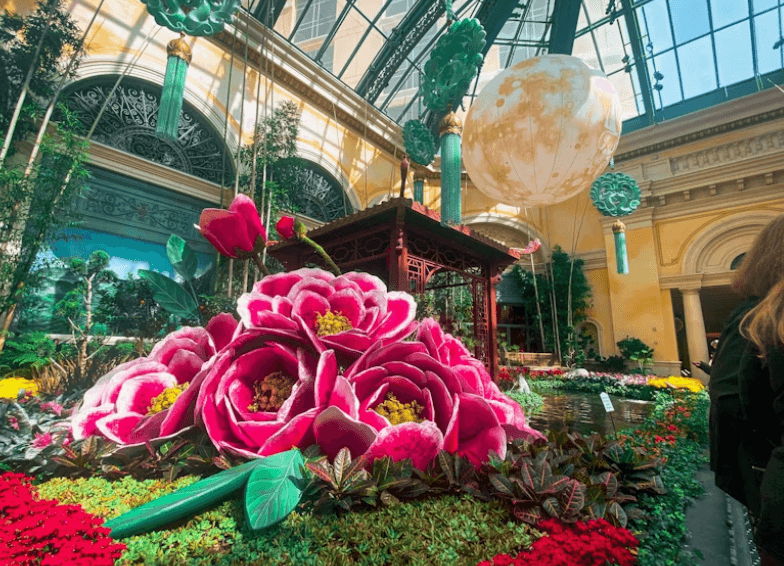 Bellagio Conservatory in Las Vegas