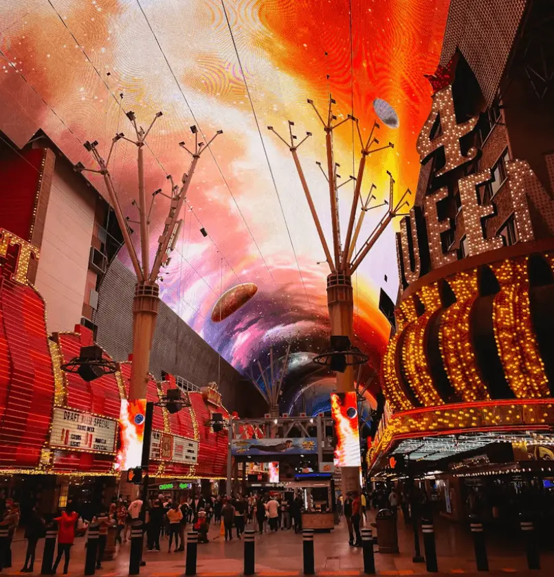 Fremont Street Experience in las Vegas