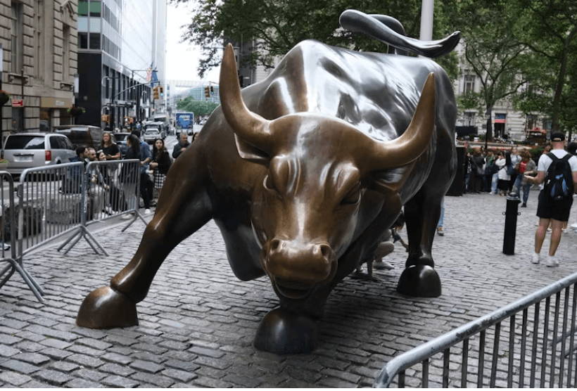 Charging Bull Statue in NYC