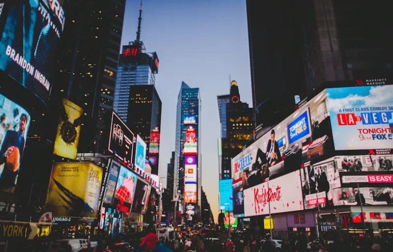 Times Square, a must-visit attraction on a NYC itinerary 3 days