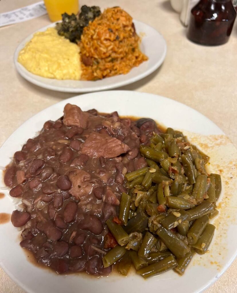 The Rice and Beans at Mother's Restaurant