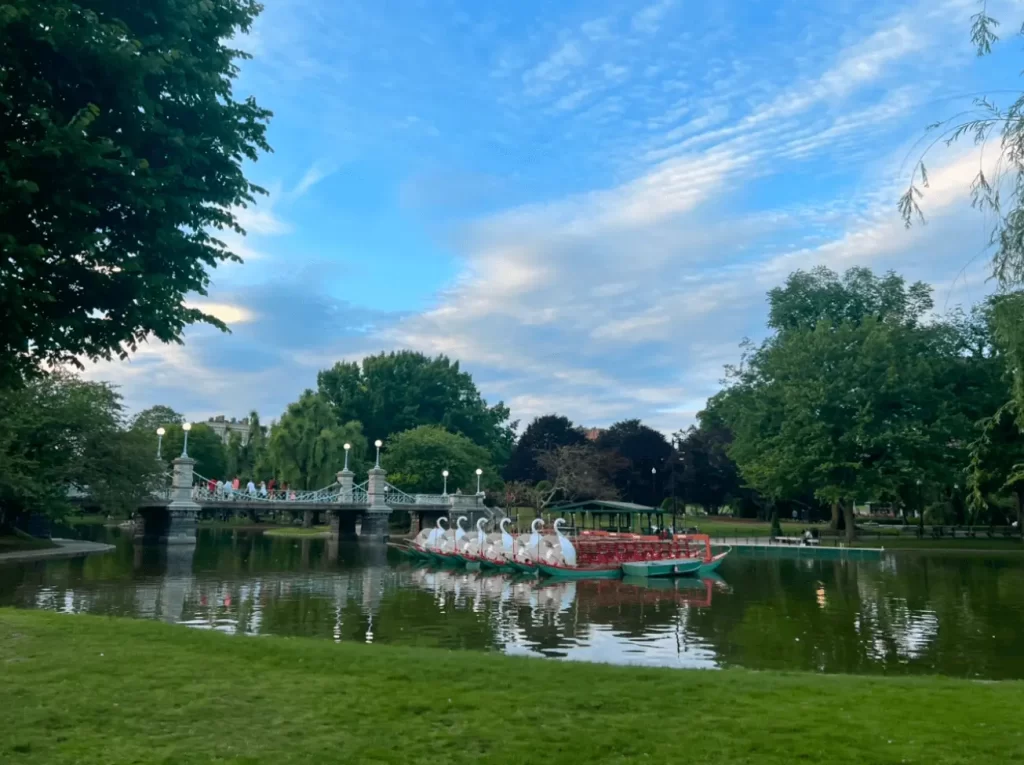 Boston Common in Boston, Massachusetts